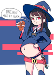 my little witch academia  bellystuffing by strangerboy410 ddis1nl