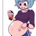 ramona flower belly stuffing at by strangerboy410 ddx64px