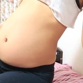 belly after 20 lbs of oranges + 1.7 lbs of blueberries