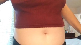 Is it sexy how my belly is showing 