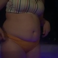 01-Fat girl hot tub belly play