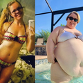 thatfatstonerbabe - before and after