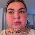 alexandra 100 pounds weight gain from chubster to midfat BBW