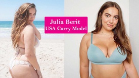 Julia-Berit-USA-Curvy-model-women-beach-photos-bio-wiki