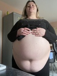 Empty belly! If anyone would like to see my belly stuffed to the max