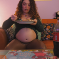 Maria Alive - Eat macaroni outgrow clothes and cum HARD