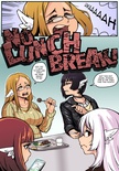 No Lunch Break! Page 001