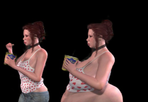 Fat Nadia 3rd Art Porn - Art & Comics / 3D / 3rd-Art / Nadia | StufferDB - The database of Stuffers  & Gainers