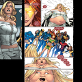 One of the most sus psychic fights ever depicted in comic book fiction - Emma Frost weight gain