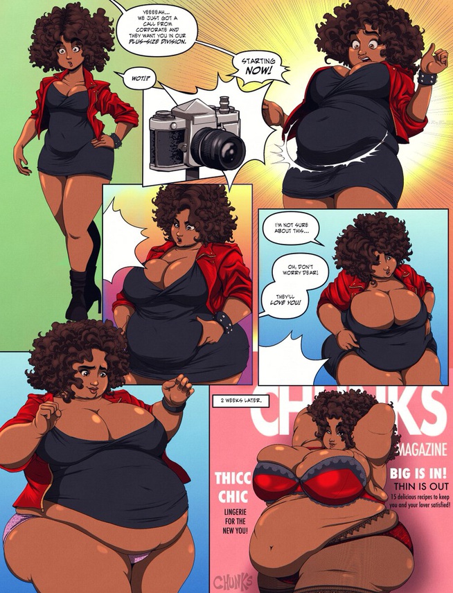 Commision for @MorguePrincess6 by @ChunkerChunks | StufferDB - The database  of Stuffers & Gainers