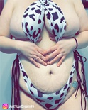 JustYourDream95 Big Tits Cow Girl Outfit BBW Milf (5)