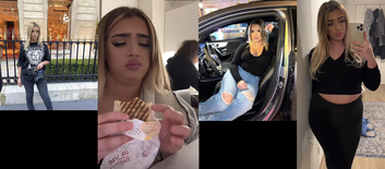 German model gains weight