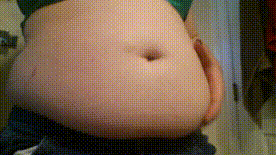 Belly Jiggle-Reached 220 pounds!