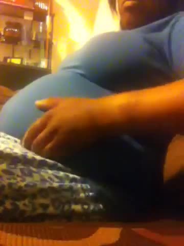 Belly play on couch before bed.flv