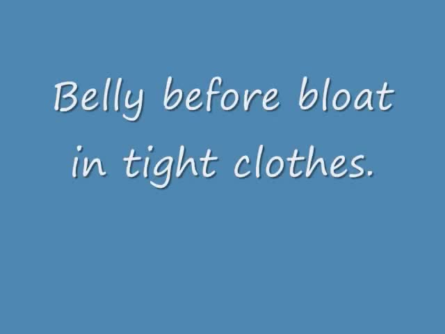 tight clothes before bloat.flv