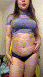Chubby Belly girl  video 2